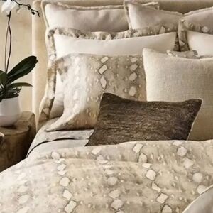 Ralph Lauren Sellek Great Sands Python Print Standard Pillowcases NWOT